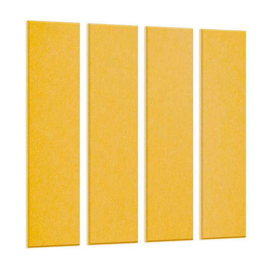 Sound-absorbing Acoustic PET Felt Wall Panels (Set of 4)