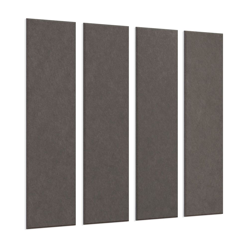Sound-absorbing Acoustic PET Felt Wall Panels (Set of 4)