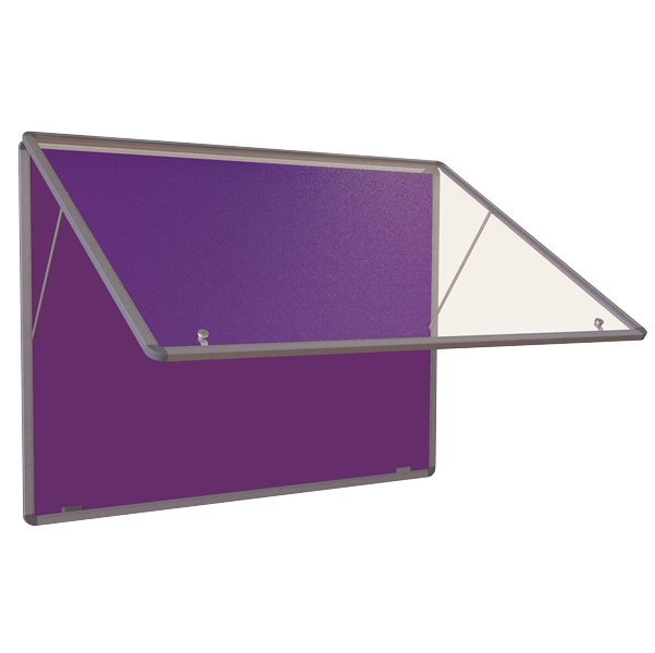 Accents Tamperproof Noticeboard Top Hinged