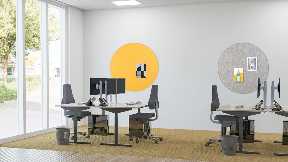 Sound-absorbing Acoustic PET Felt Circular Ceiling Panel