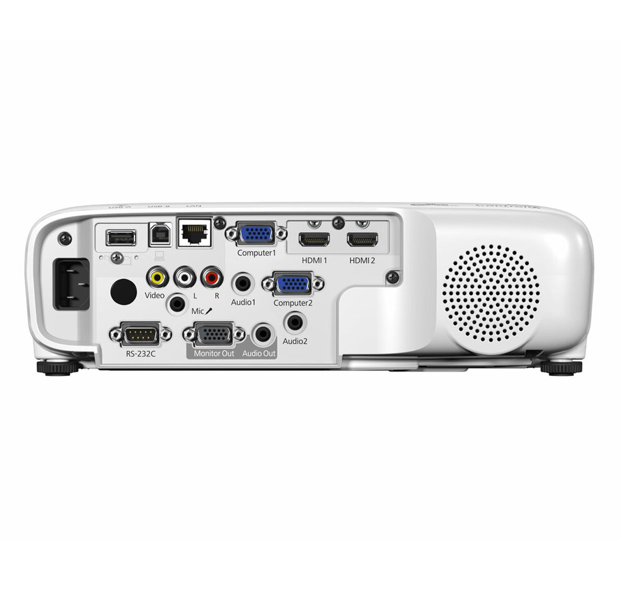 Epson EB-982W WXGA (1280 x 800) 4200 Lumens Projector - Back