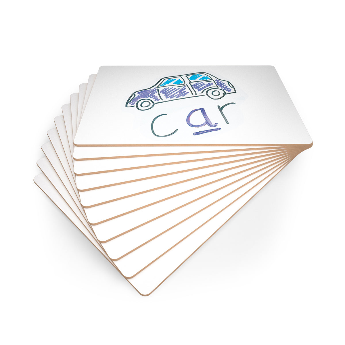 Show-me A4 Rigid Plain Drywipe Lapboards