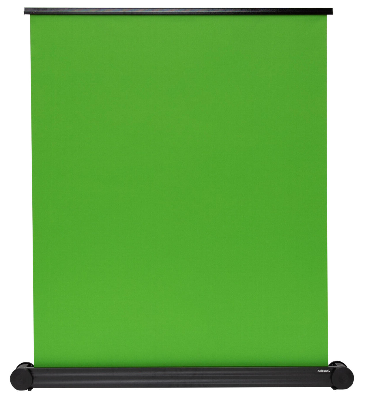 Celexon 1.5m Mobile Chroma Key Green Screen Portable Pull-Up Floor Screen
