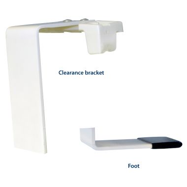 MagiRail Front Whiteboard/Noticeboard Clearance Brackets