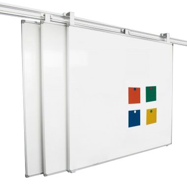 Magirail Magnetic Whiteboard Coated Steel
