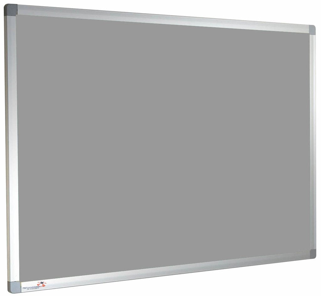 Custom Sized Felt Noticeboard Unframed Silver