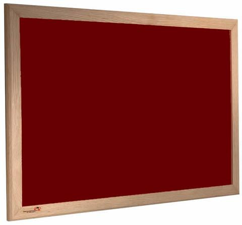 Custom Sized Felt Noticeboard Unframed Burgundy