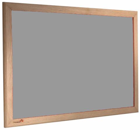 Custom Sized Felt Noticeboard Unframed Silver