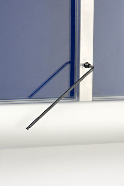 Allen key Lock close up