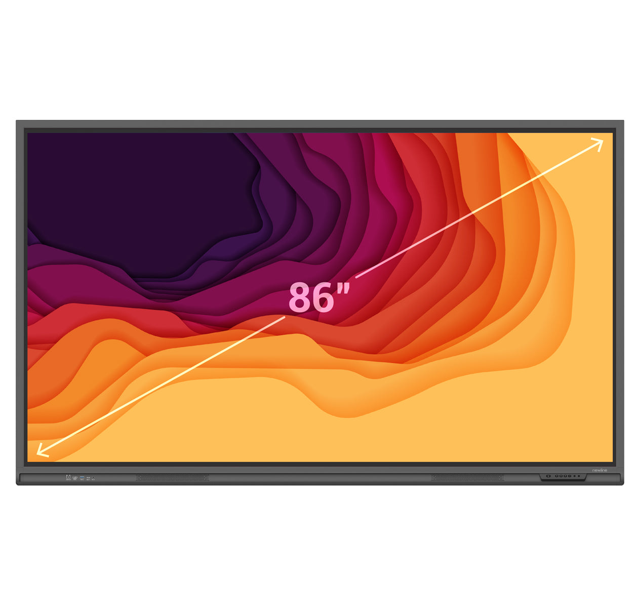 Newline LYRA 86" 4K Android 11, Interactive Touchscreen