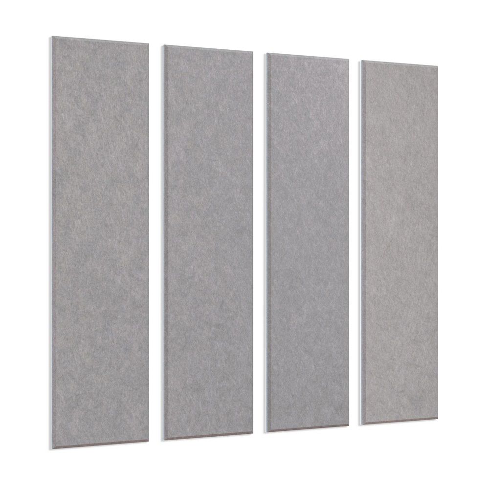 Sound-absorbing Acoustic PET Felt Wall Panels (Set of 4)