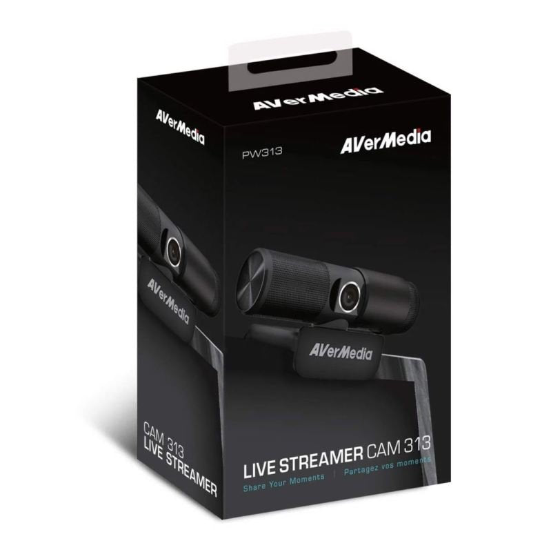 AVerMedia Live Streamer Cam 313 1080p USB Streaming Webcam