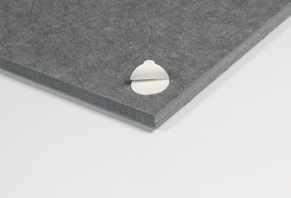 Sound-absorbing Acoustic PET Felt Wall Panels (Set of 4)