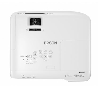 Epson EB-982W WXGA (1280 x 800) 4200 Lumens Projector - Top