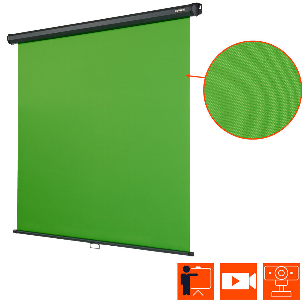 Celexon Manual Chroma Key Green Screen 2.0m