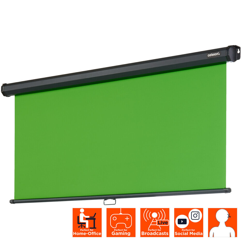 Celexon Manual Chroma Key Green Screen 2.0m