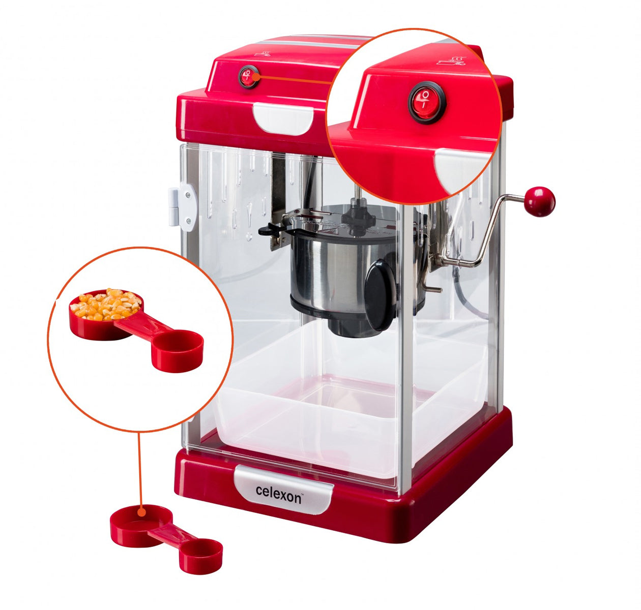 Celexon CinePop Popcorn Machine