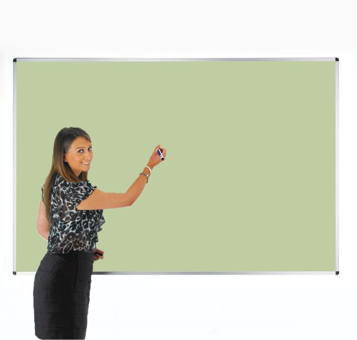 Colourwipe Dry Erase Whiteboard Pastel Green