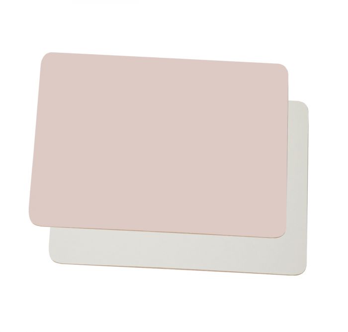 Dyslexia Friendly Colourwipe A4 Lap Boards Pastel Pink / Cream