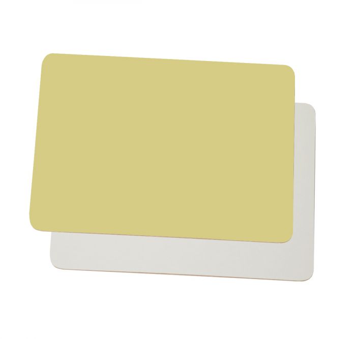 Dyslexia Friendly Colourwipe A4 Lap Boards Pastel Yellow / Cream
