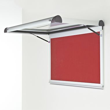 External Wall Mounted Showcase Aluminium Frame